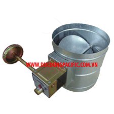 Van điều chỉnh gió tròn tay vặn trục vít