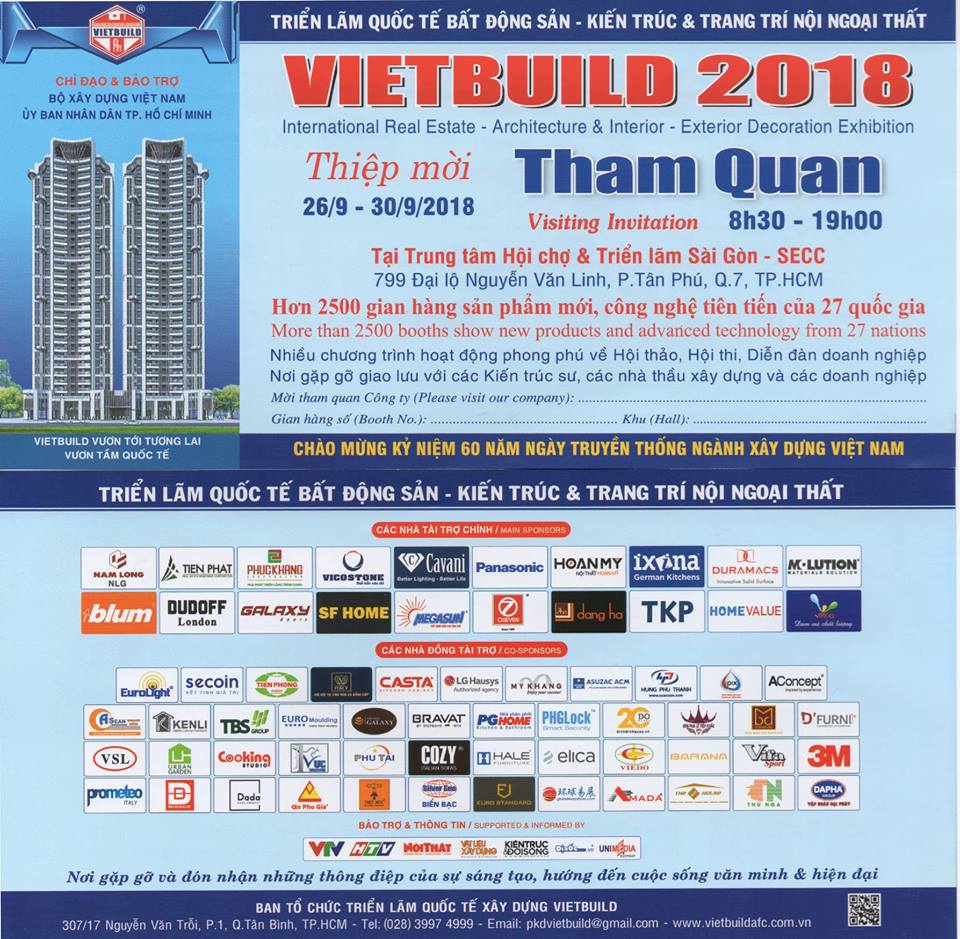Triển lãm Quốc tế VIETBUILD 2018